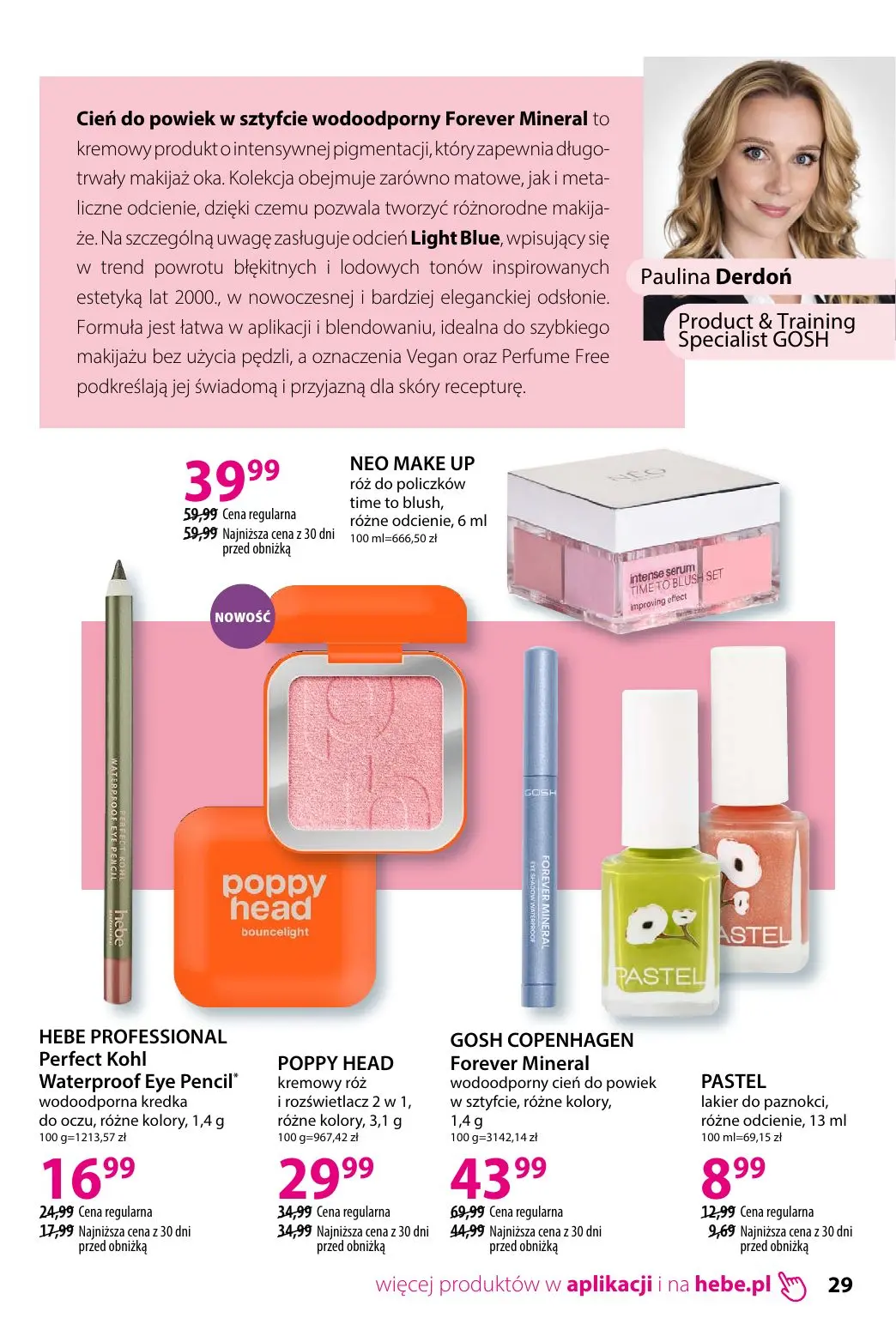 gazetka promocyjna hebe TRENDY - Strona 29