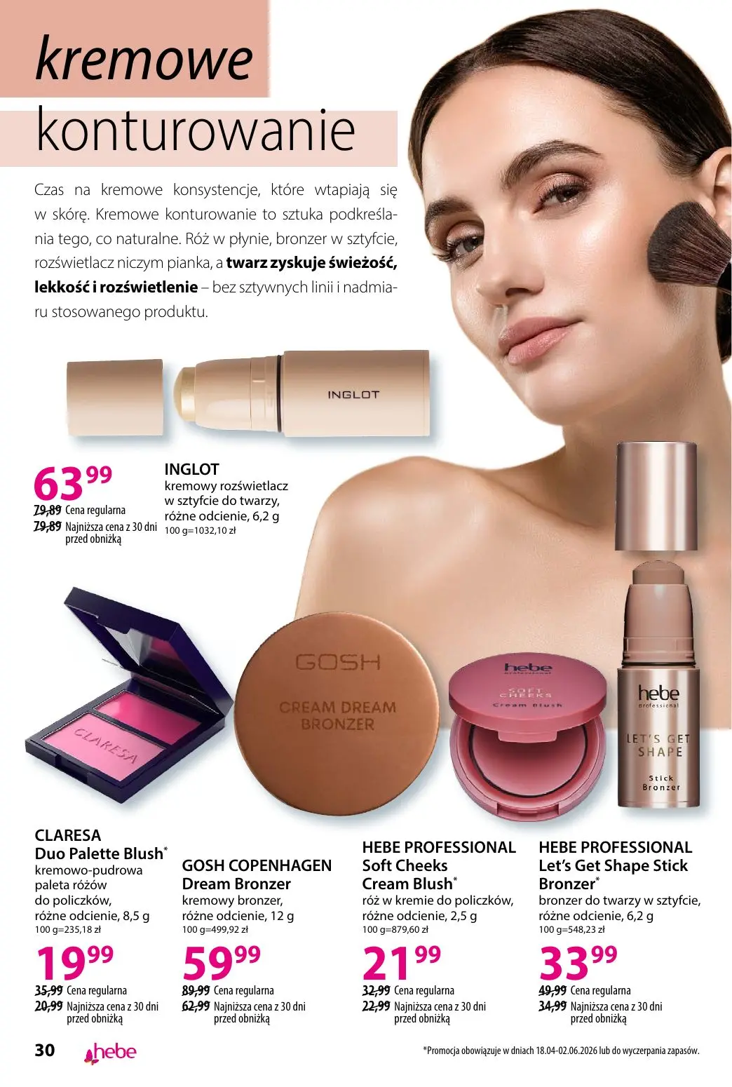 gazetka promocyjna hebe TRENDY - Strona 30