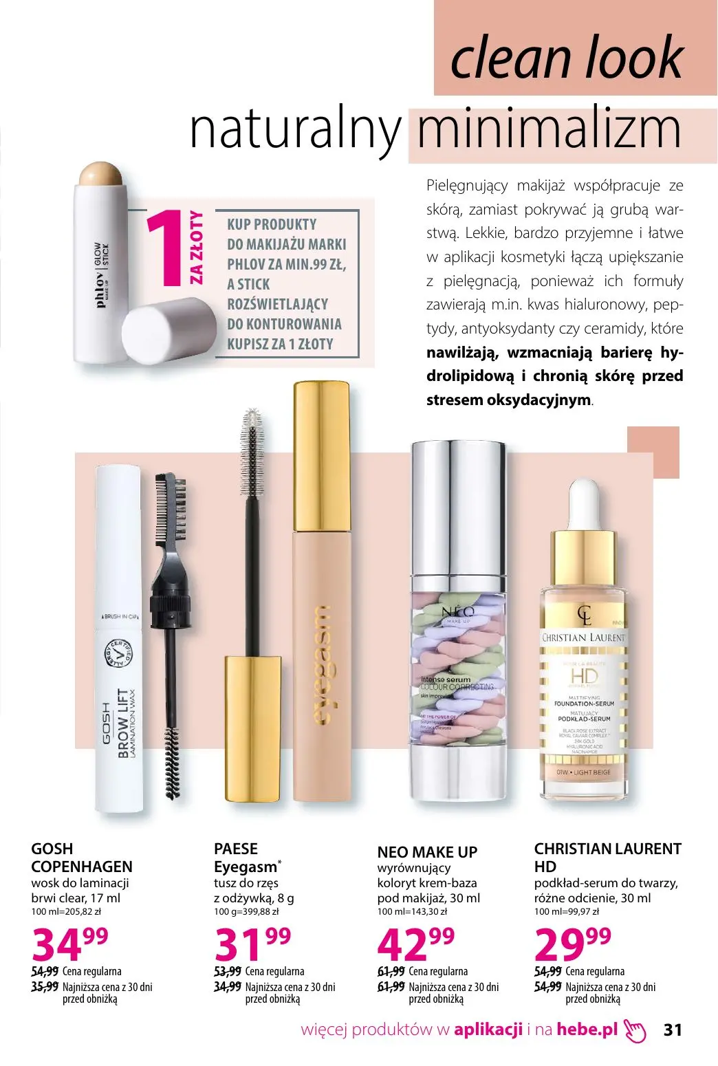gazetka promocyjna hebe TRENDY - Strona 31