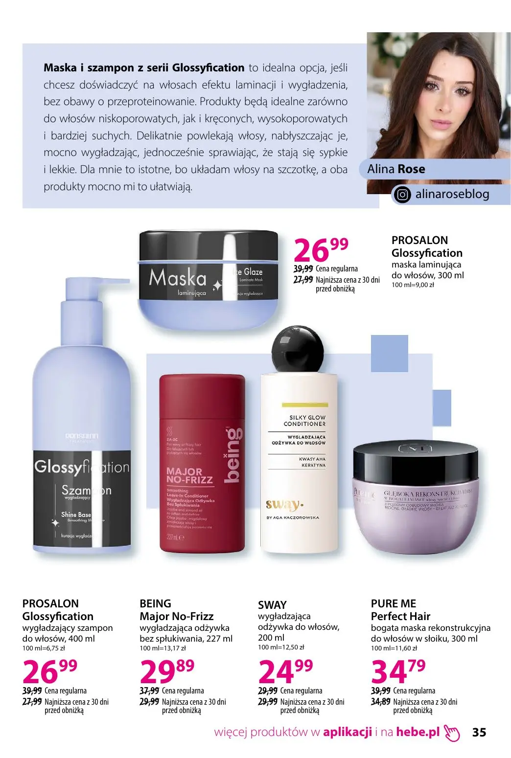 gazetka promocyjna hebe TRENDY - Strona 35