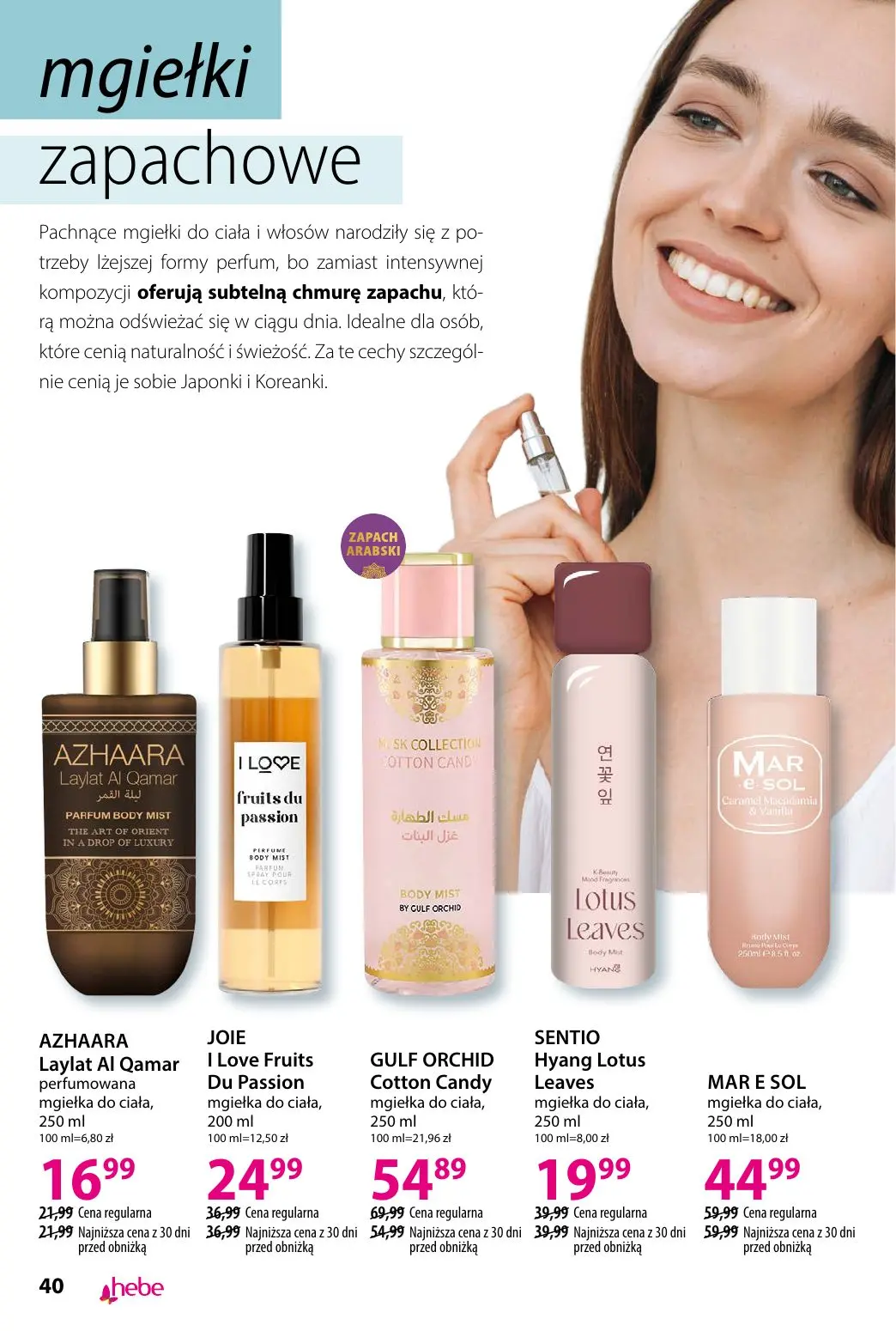 gazetka promocyjna hebe TRENDY - Strona 40