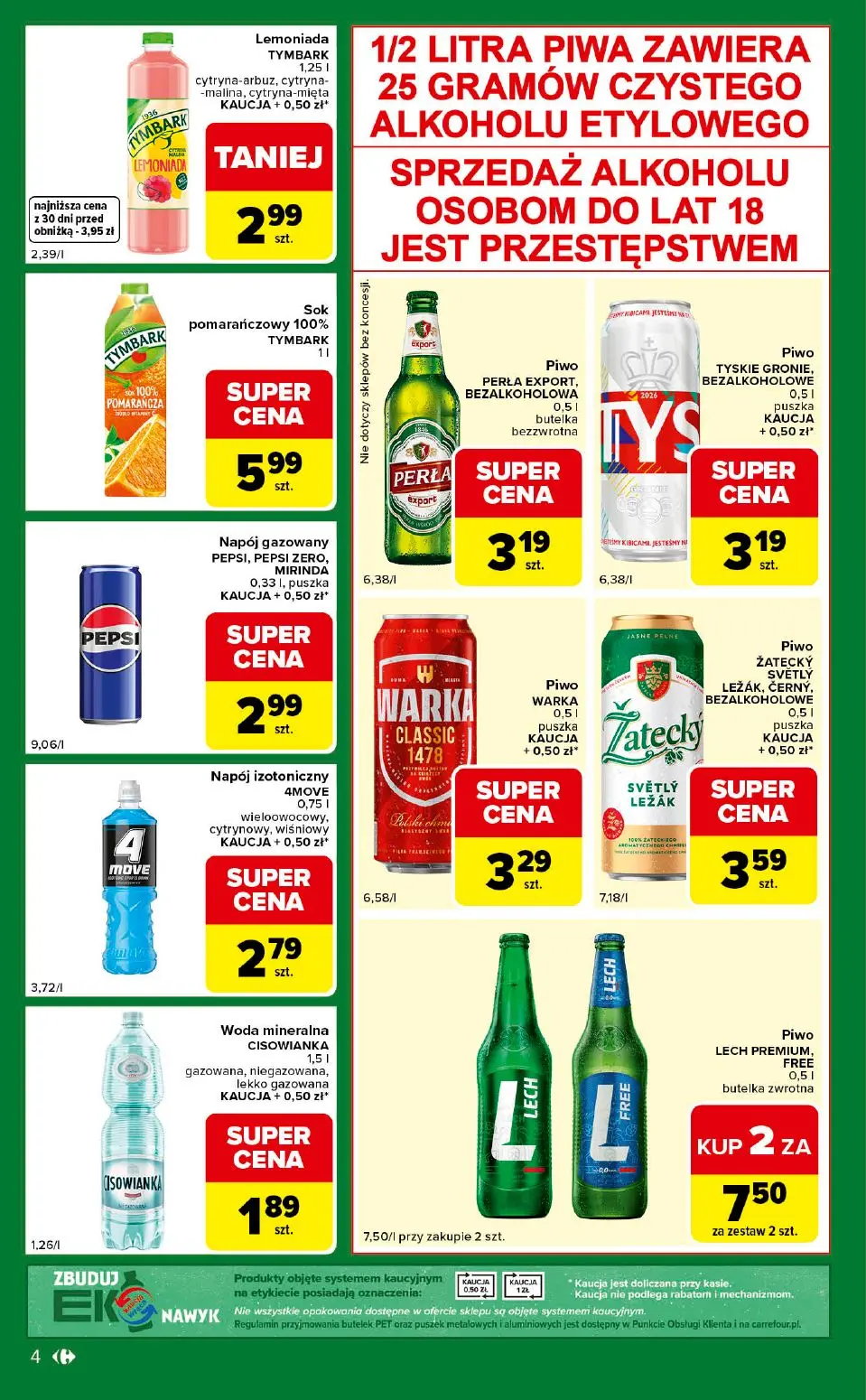 gazetka promocyjna Carrefour Express Zrób zakupy ekspresem - Strona 4