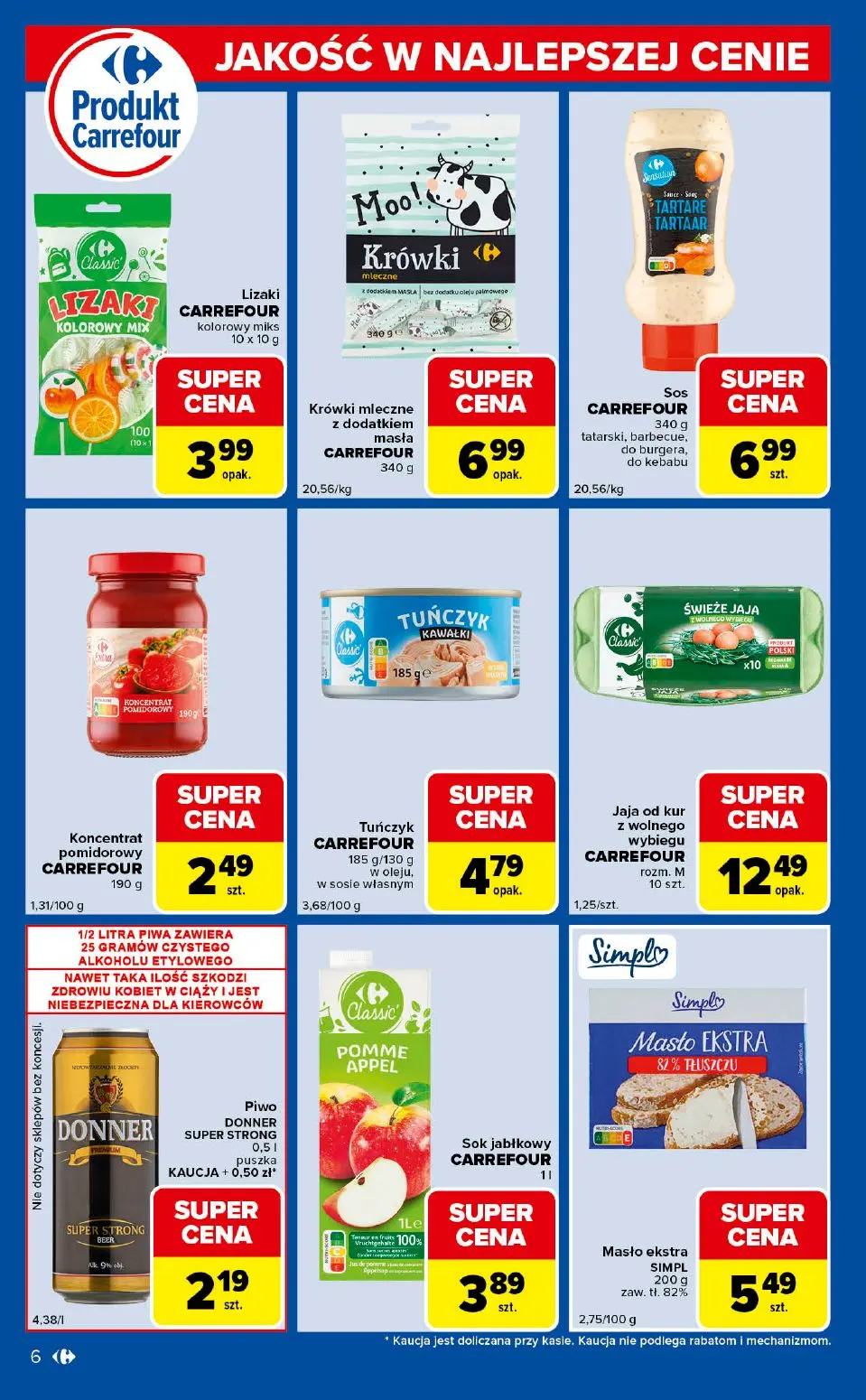 gazetka promocyjna Carrefour Express Zrób zakupy ekspresem - Strona 6