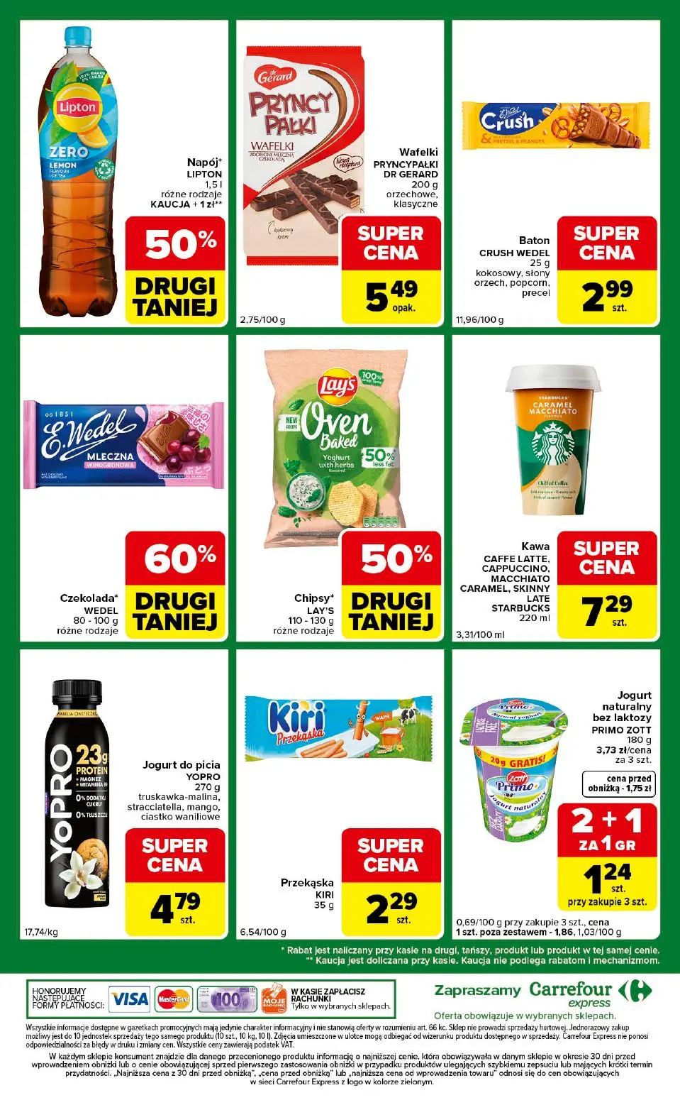 gazetka promocyjna Carrefour Express Zrób zakupy ekspresem - Strona 8