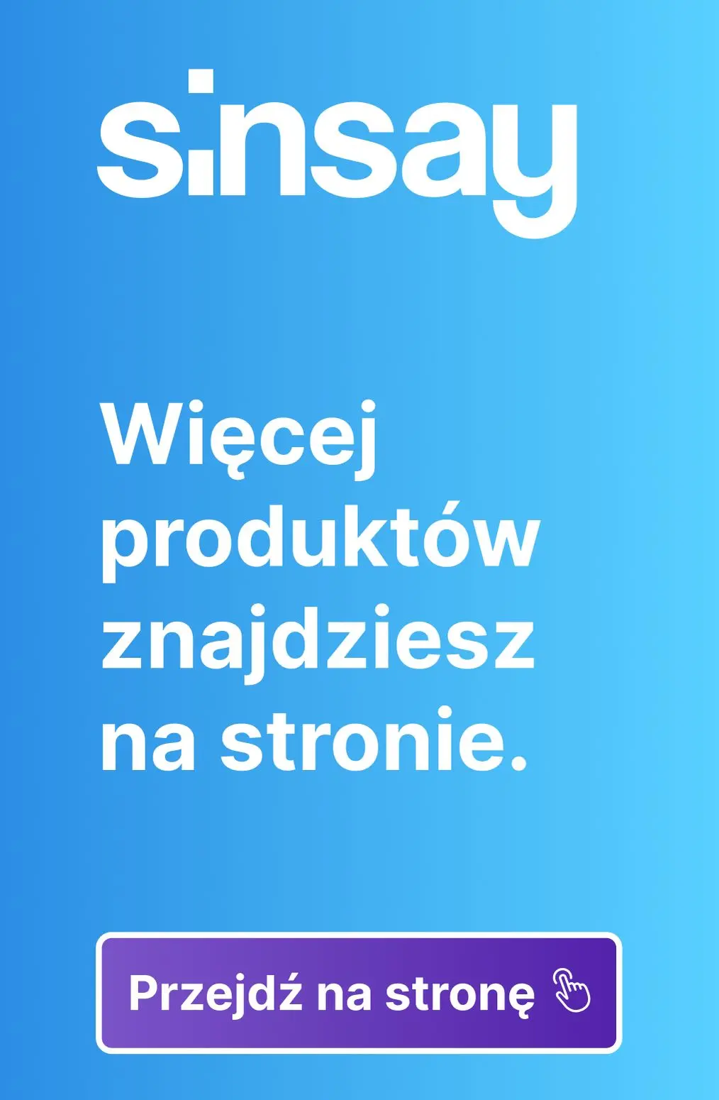 gazetka promocyjna Sinsay 🔵 Majowe Oszczędzanie!-40% - Strona 12