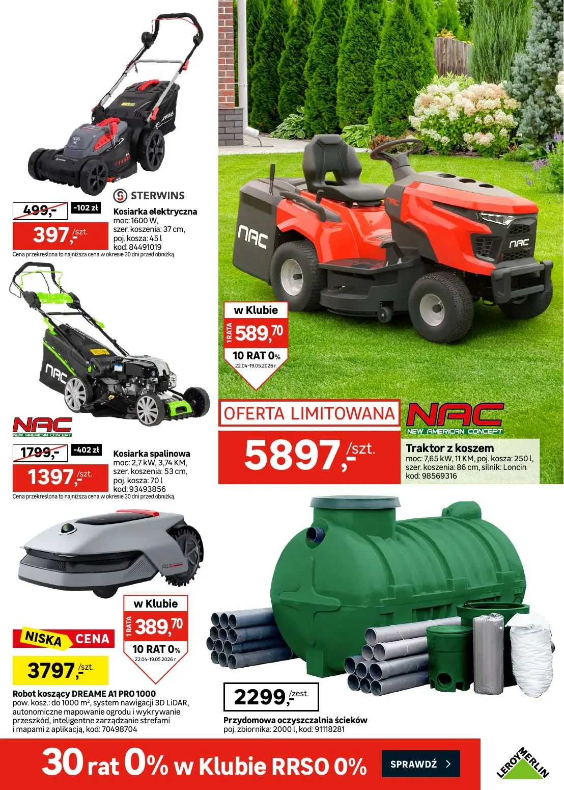 gazetka promocyjna Leroy Merlin Okazje na majówkę - Strona 9