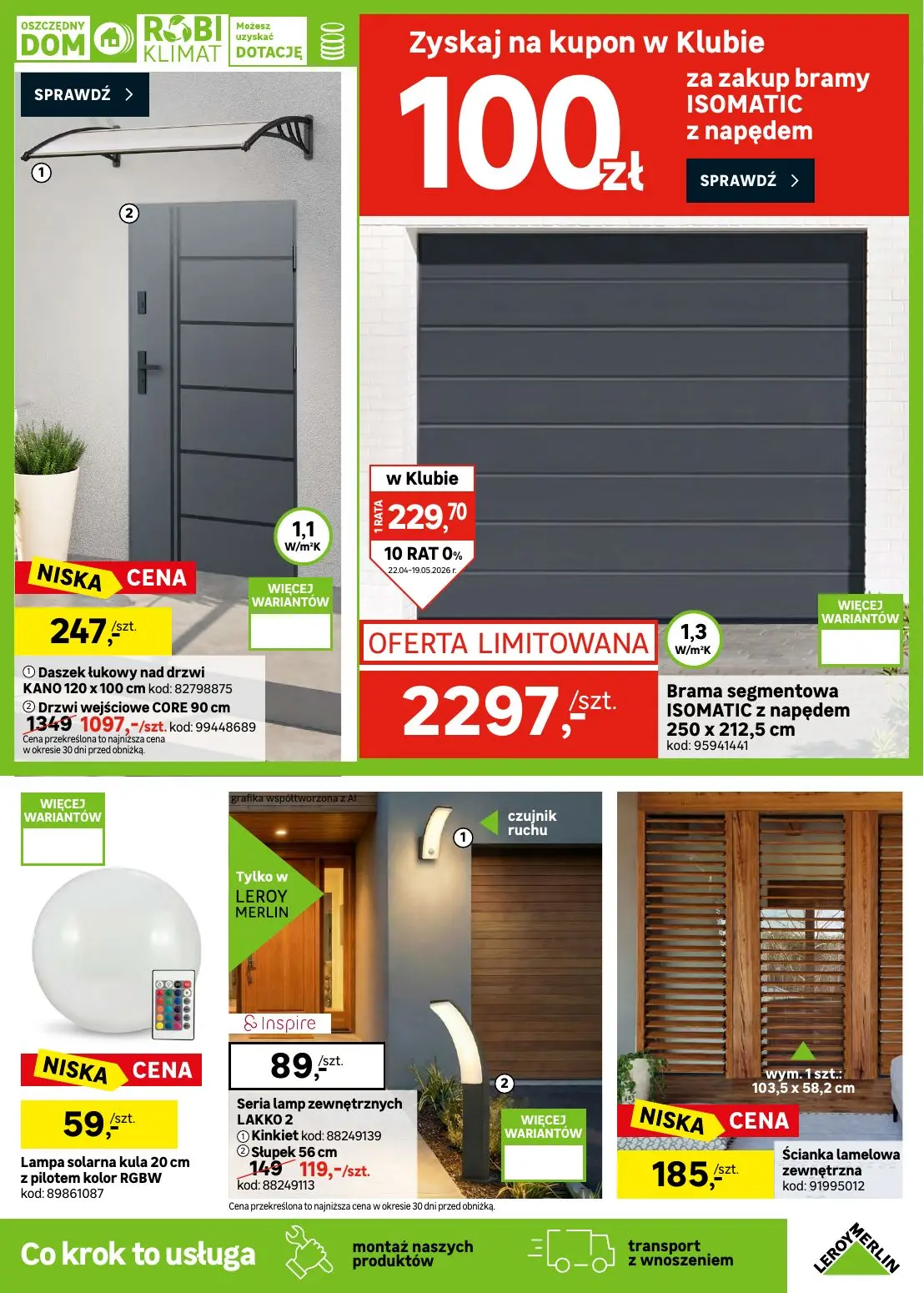 gazetka promocyjna Leroy Merlin Okazje na majówkę - Strona 13