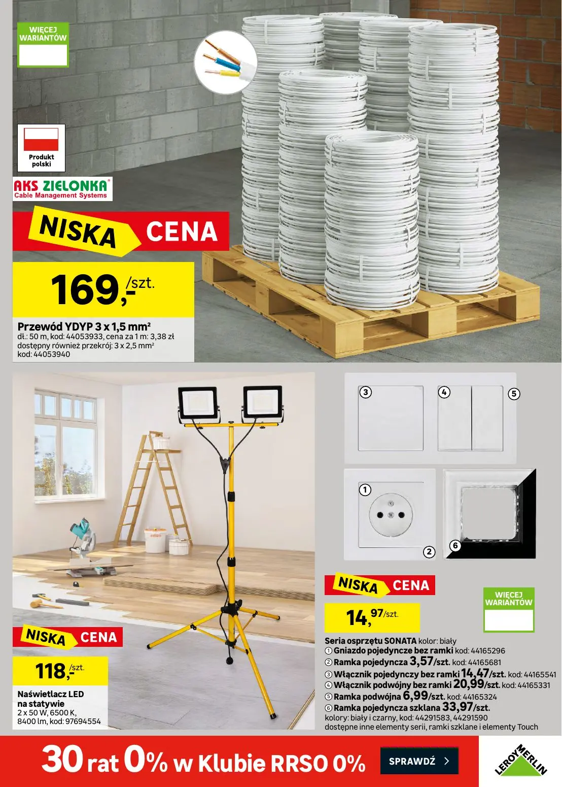 gazetka promocyjna Leroy Merlin Okazje na majówkę - Strona 39