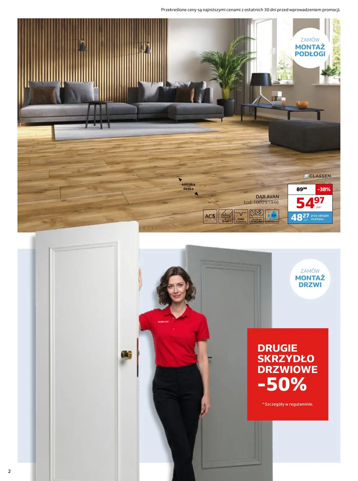 gazetka promocyjna KOMFORT Poczuj satysfakcję z wiosny - Strona 2