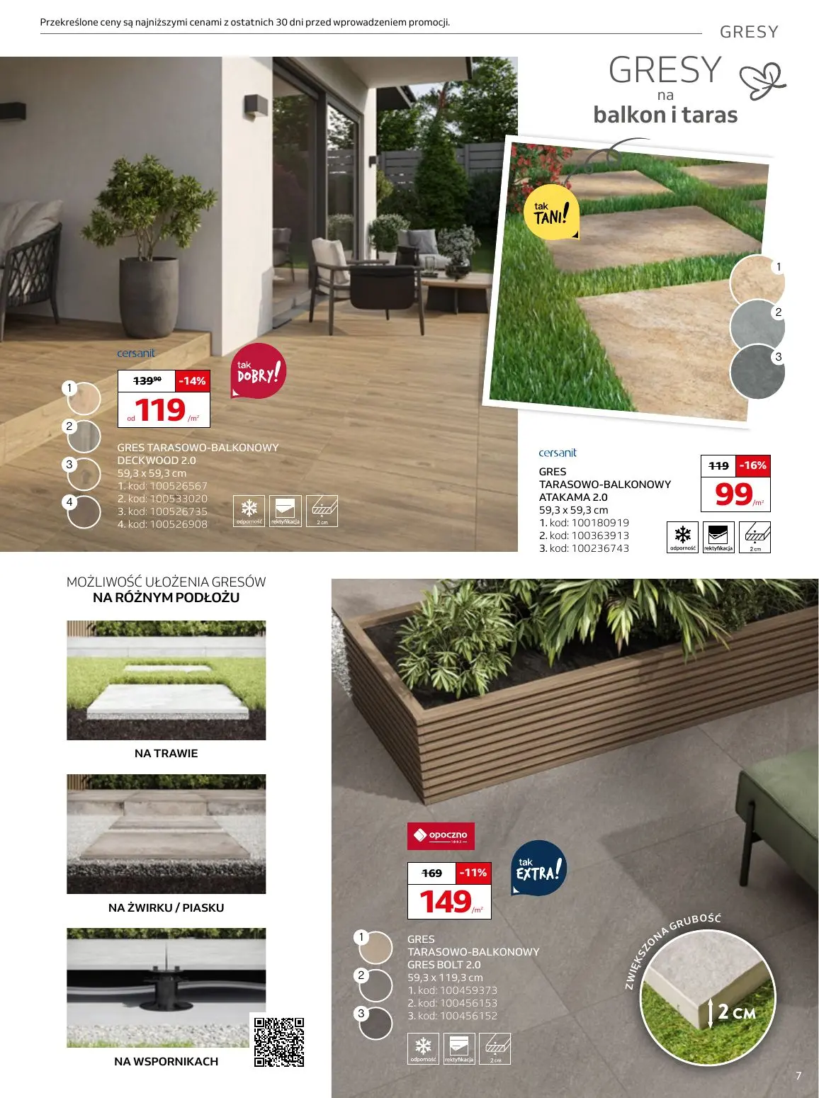 gazetka promocyjna KOMFORT Poczuj satysfakcję z wiosny - Strona 7