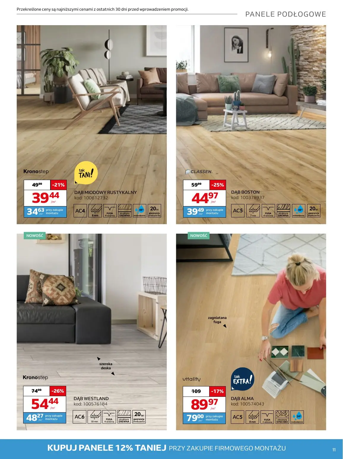 gazetka promocyjna KOMFORT Poczuj satysfakcję z wiosny - Strona 11