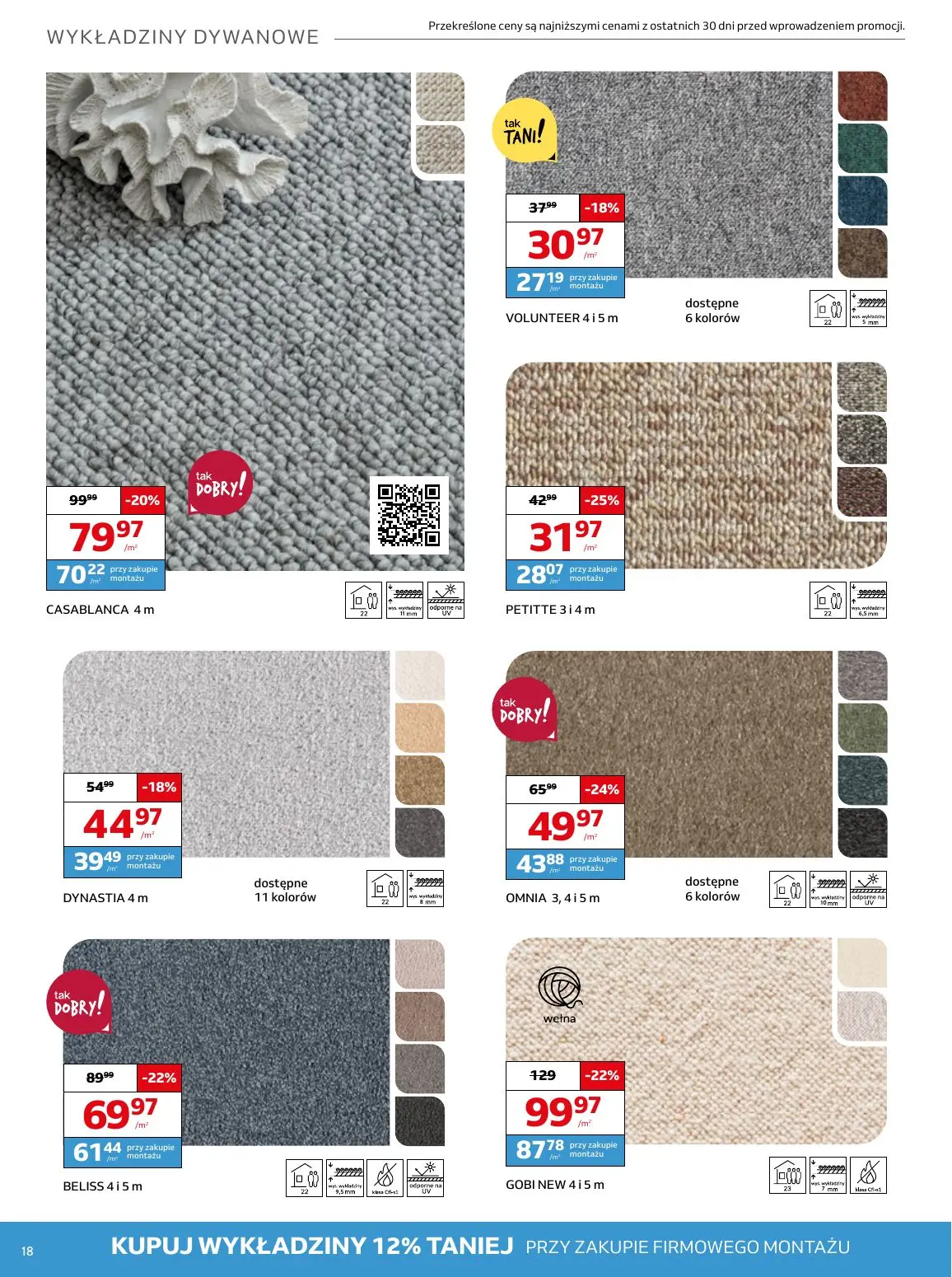 gazetka promocyjna KOMFORT Poczuj satysfakcję z wiosny - Strona 18