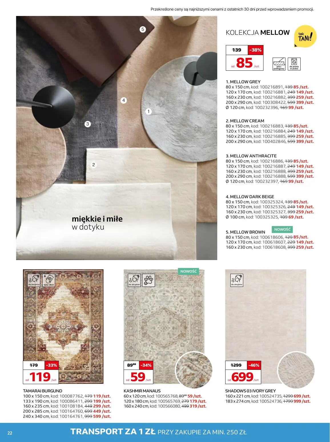 gazetka promocyjna KOMFORT Poczuj satysfakcję z wiosny - Strona 22