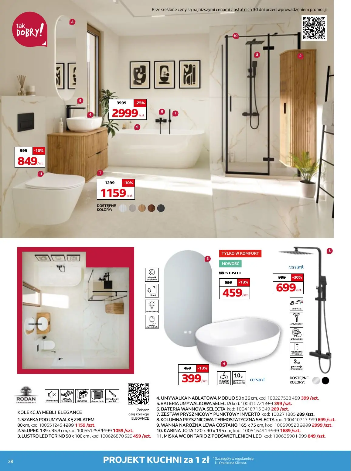 gazetka promocyjna KOMFORT Poczuj satysfakcję z wiosny - Strona 28