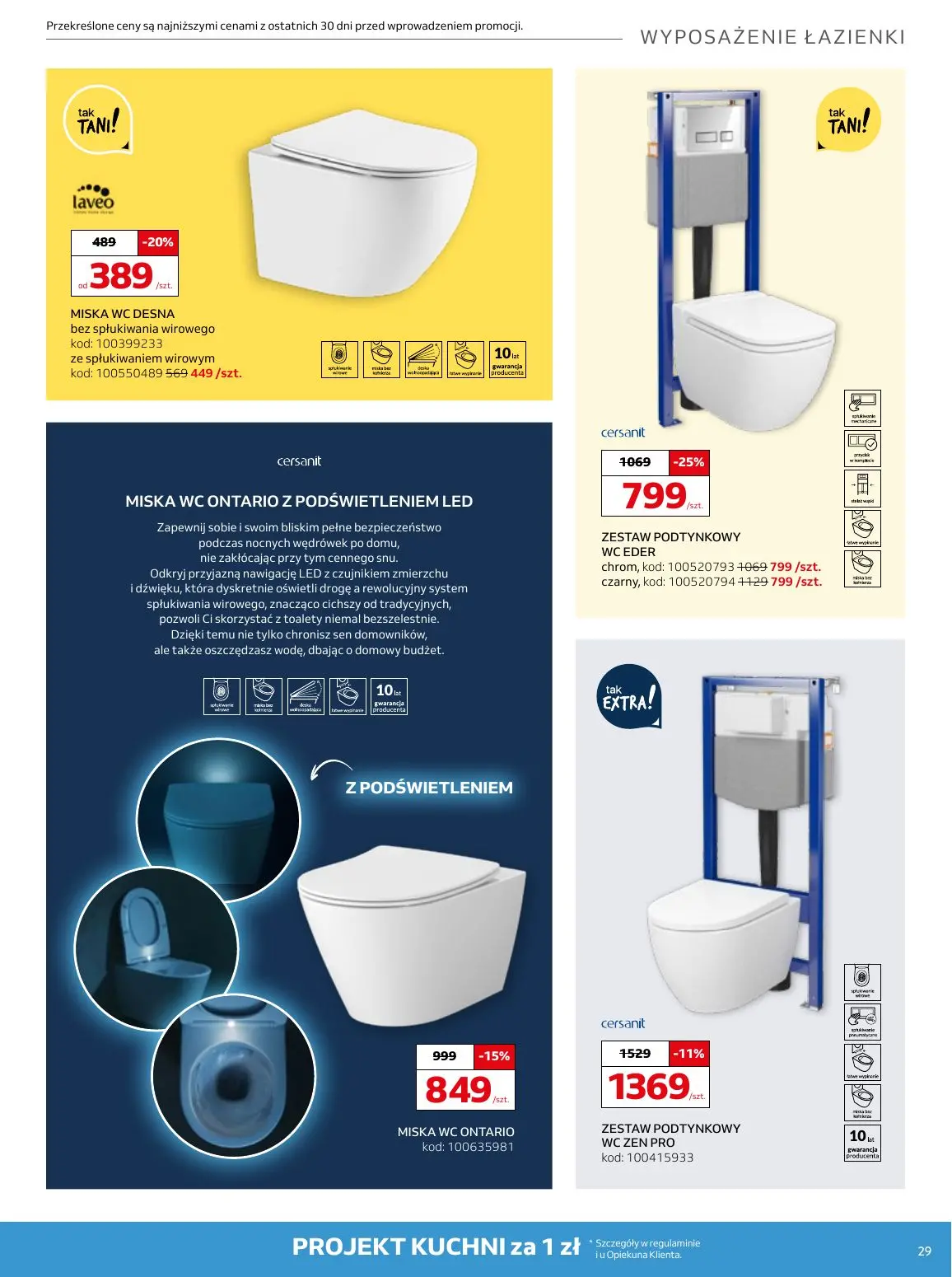 gazetka promocyjna KOMFORT Poczuj satysfakcję z wiosny - Strona 29