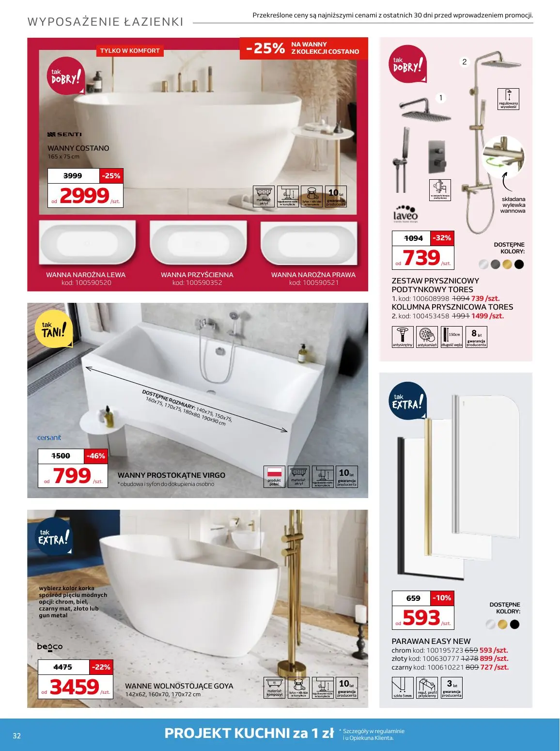 gazetka promocyjna KOMFORT Poczuj satysfakcję z wiosny - Strona 32