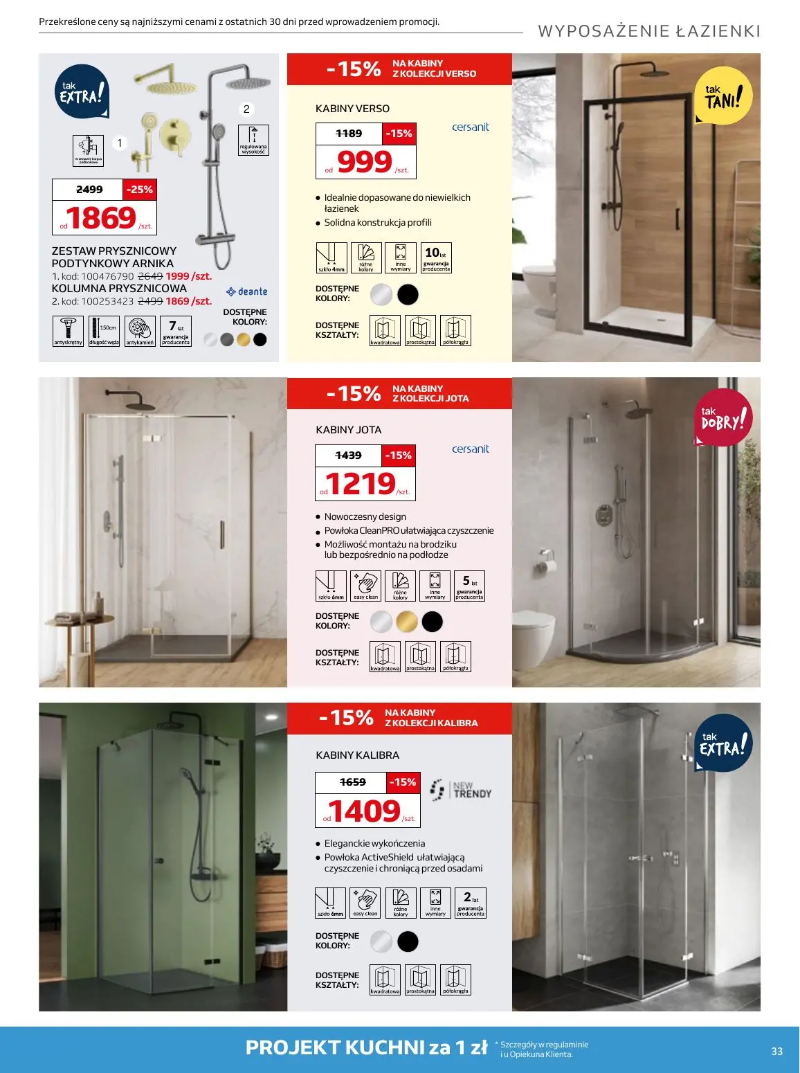 gazetka promocyjna KOMFORT Poczuj satysfakcję z wiosny - Strona 33