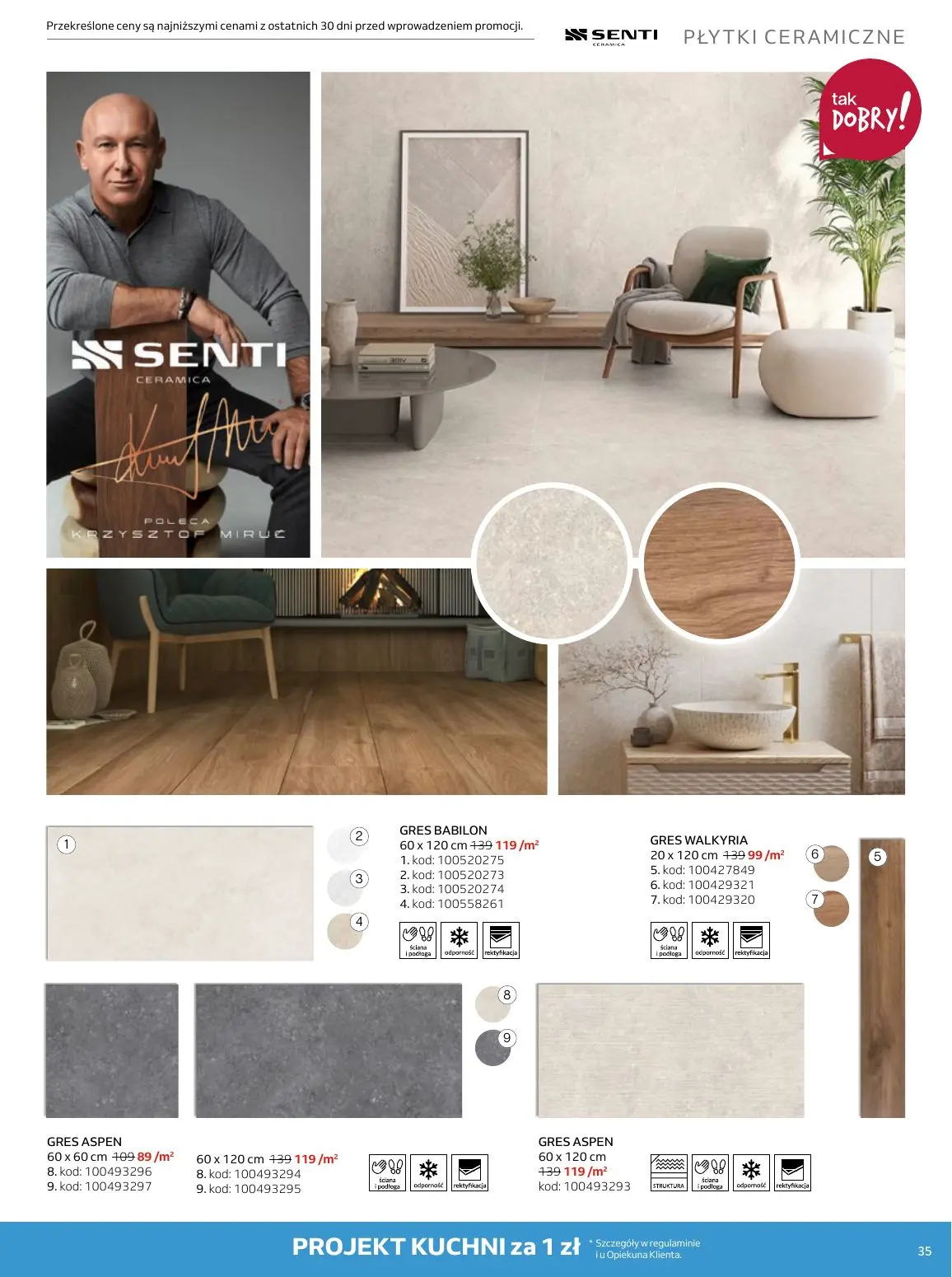 gazetka promocyjna KOMFORT Poczuj satysfakcję z wiosny - Strona 35