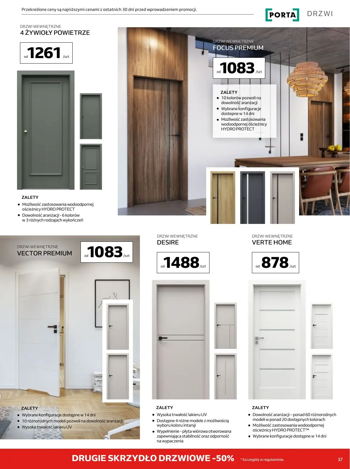 gazetka promocyjna KOMFORT Poczuj satysfakcję z wiosny - Strona 37