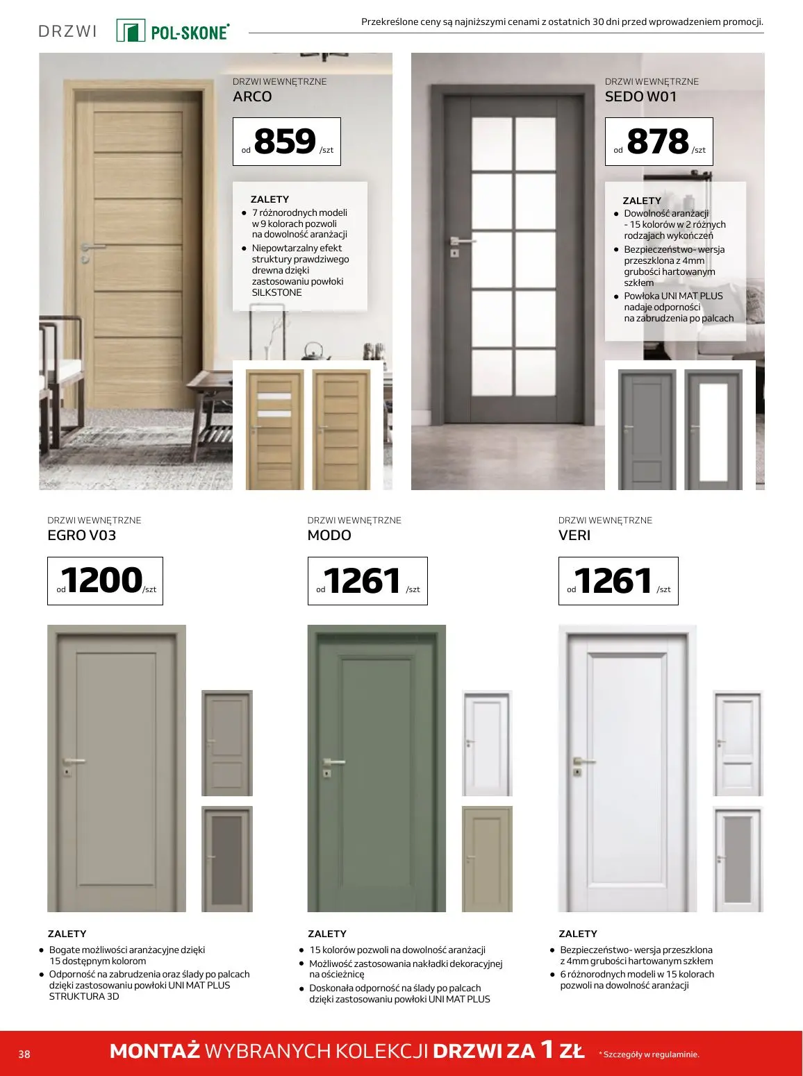 gazetka promocyjna KOMFORT Poczuj satysfakcję z wiosny - Strona 38