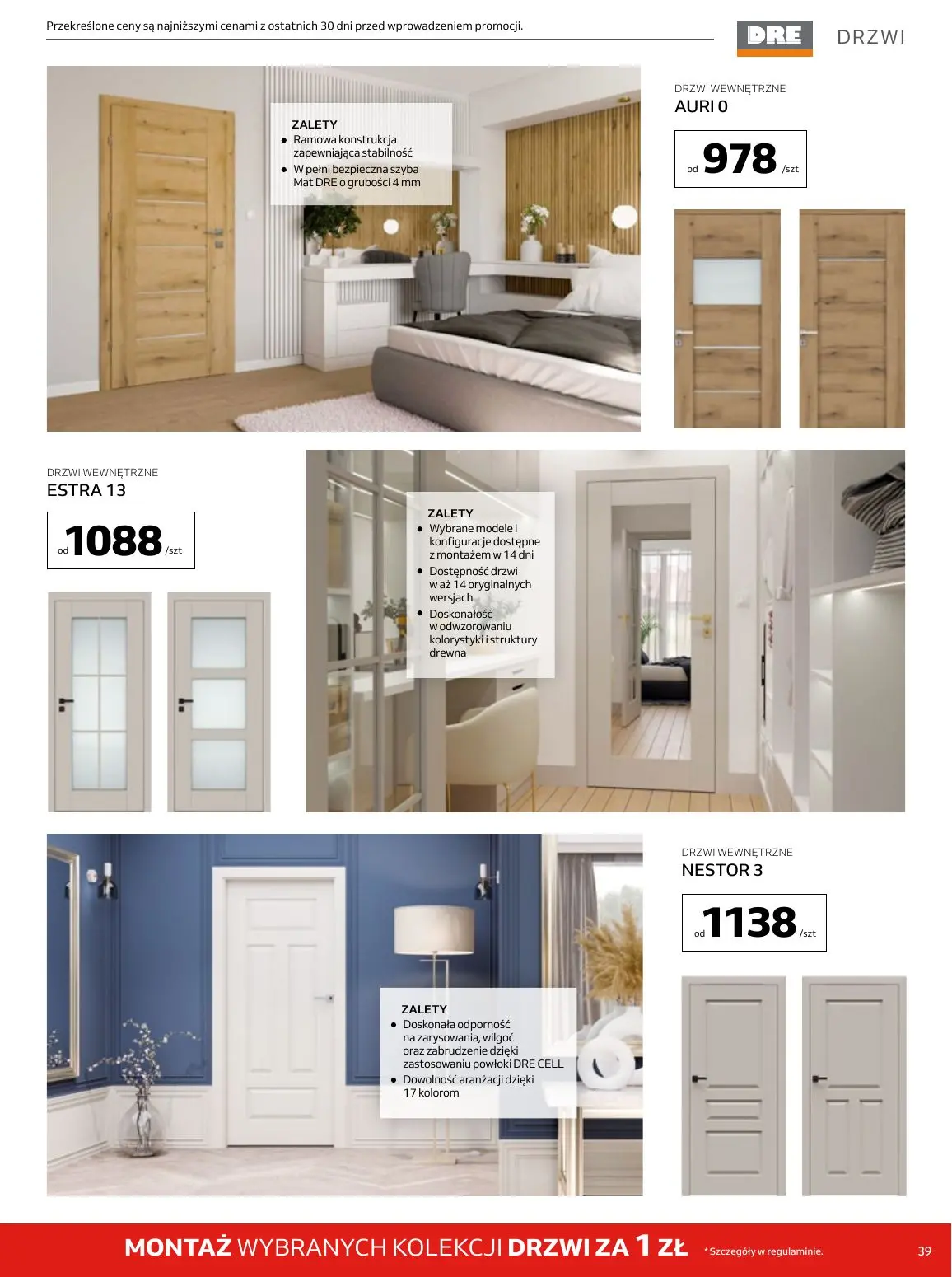 gazetka promocyjna KOMFORT Poczuj satysfakcję z wiosny - Strona 39