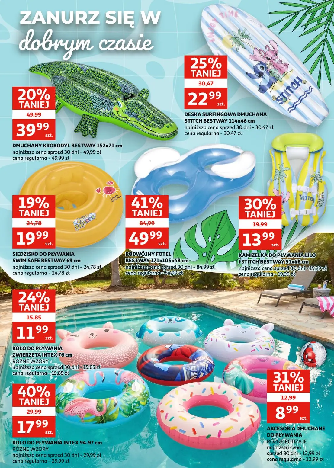 gazetka promocyjna Auchan Racibórz - baseny - Strona 2