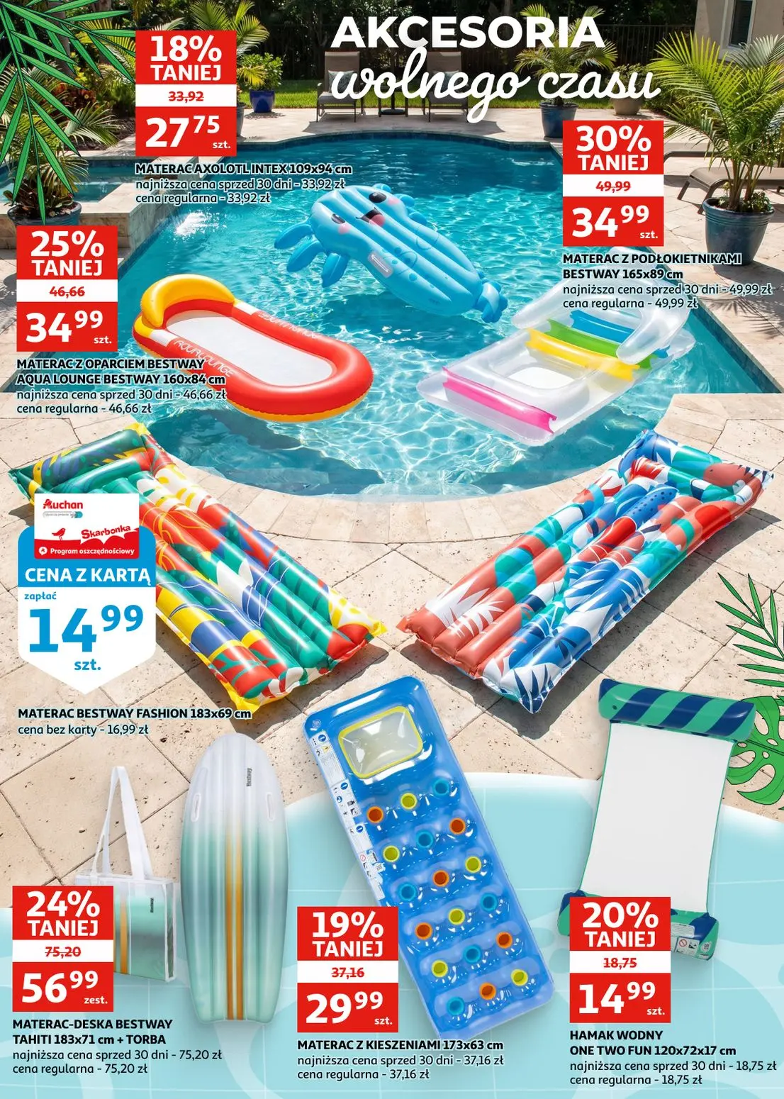 gazetka promocyjna Auchan Racibórz - baseny - Strona 3