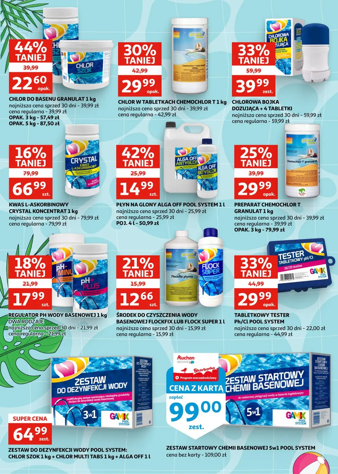 gazetka promocyjna Auchan Racibórz - baseny - Strona 8