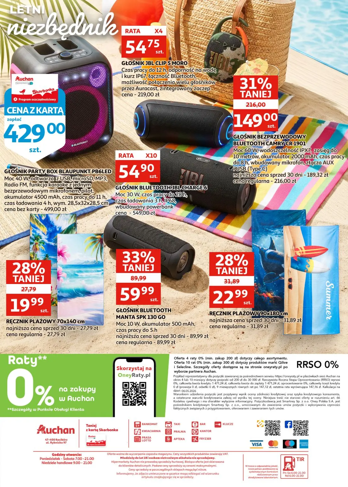 gazetka promocyjna Auchan Racibórz - baseny - Strona 12