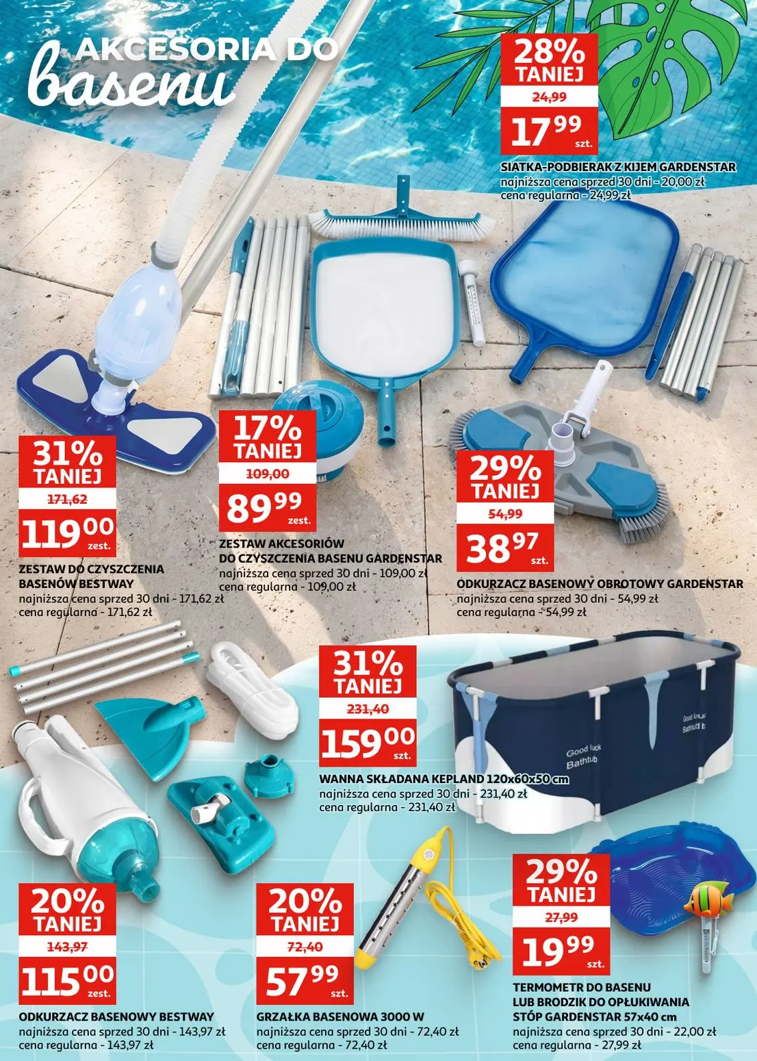 gazetka promocyjna Auchan Zielona Góra - baseny - Strona 7