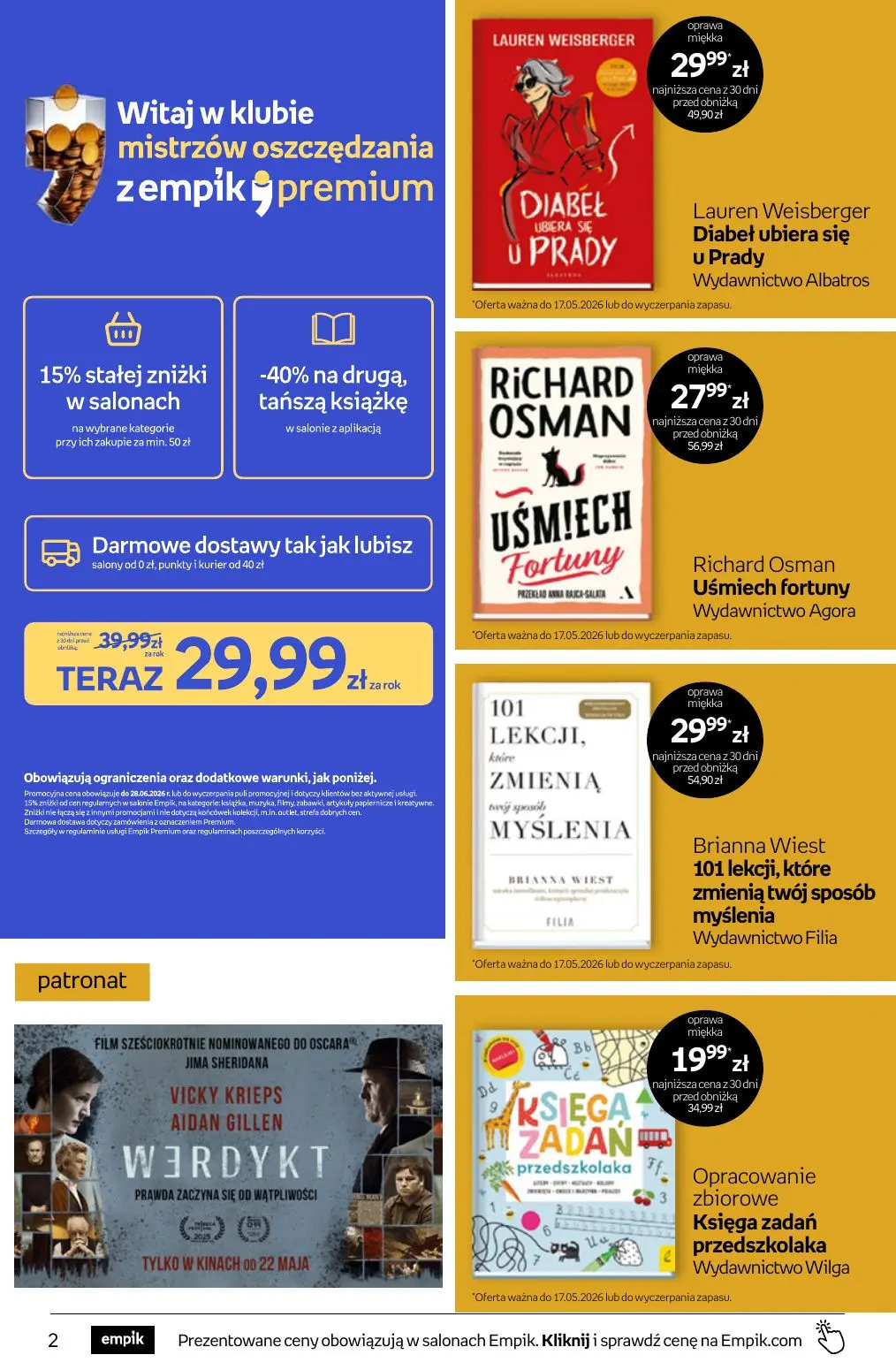 gazetka promocyjna Empik Tom kultury - Strona 2