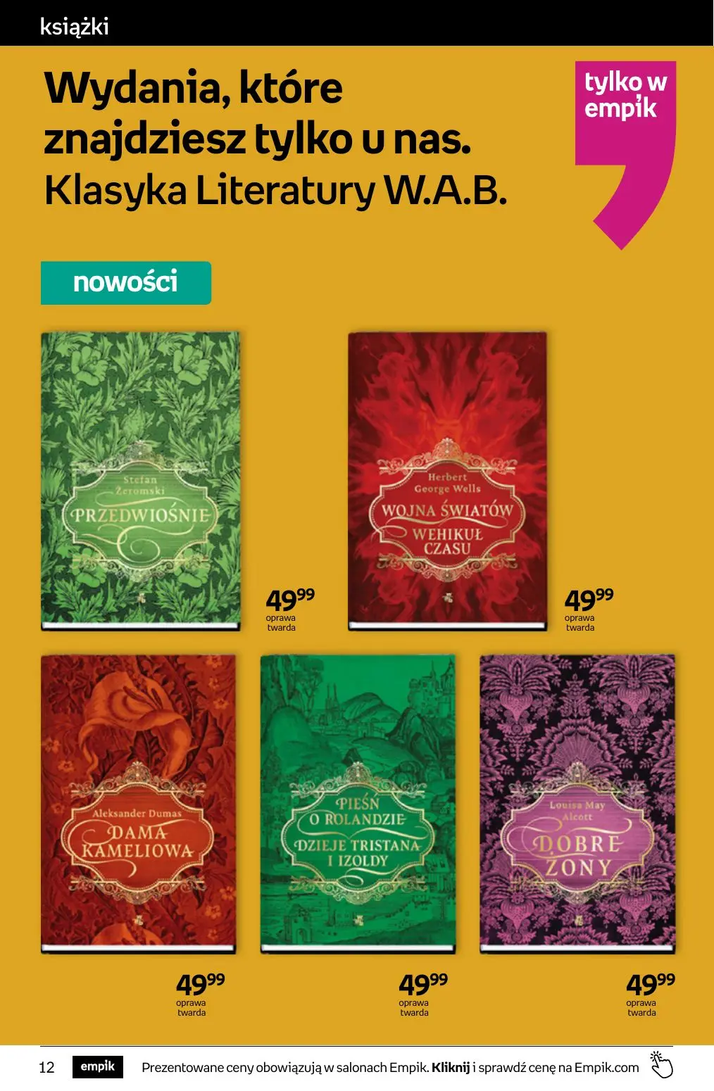gazetka promocyjna Empik Tom kultury - Strona 12