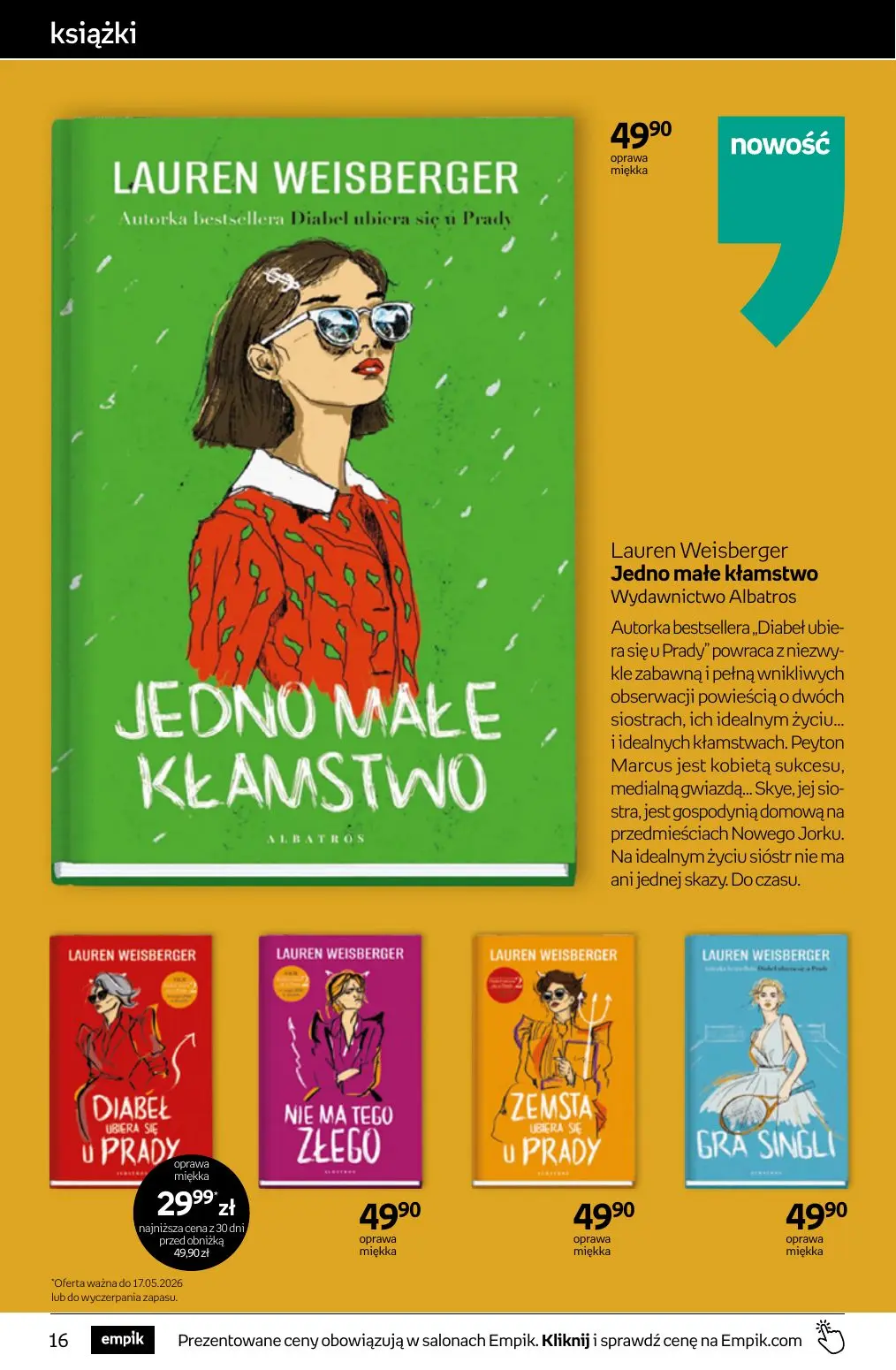 gazetka promocyjna Empik Tom kultury - Strona 16