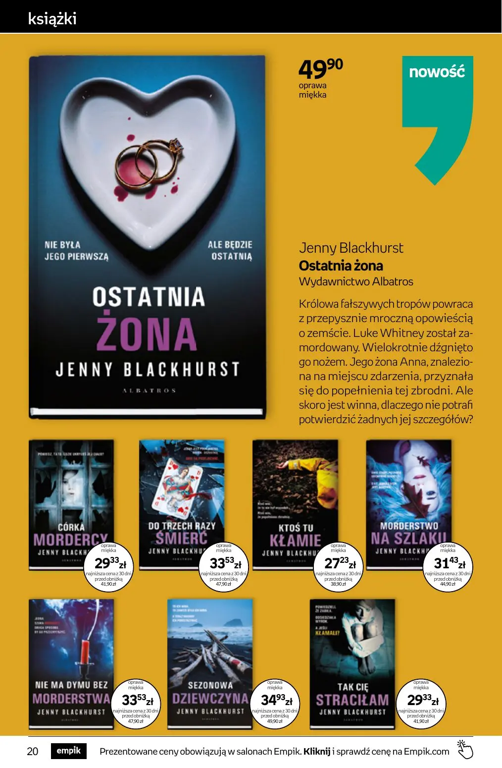 gazetka promocyjna Empik Tom kultury - Strona 20