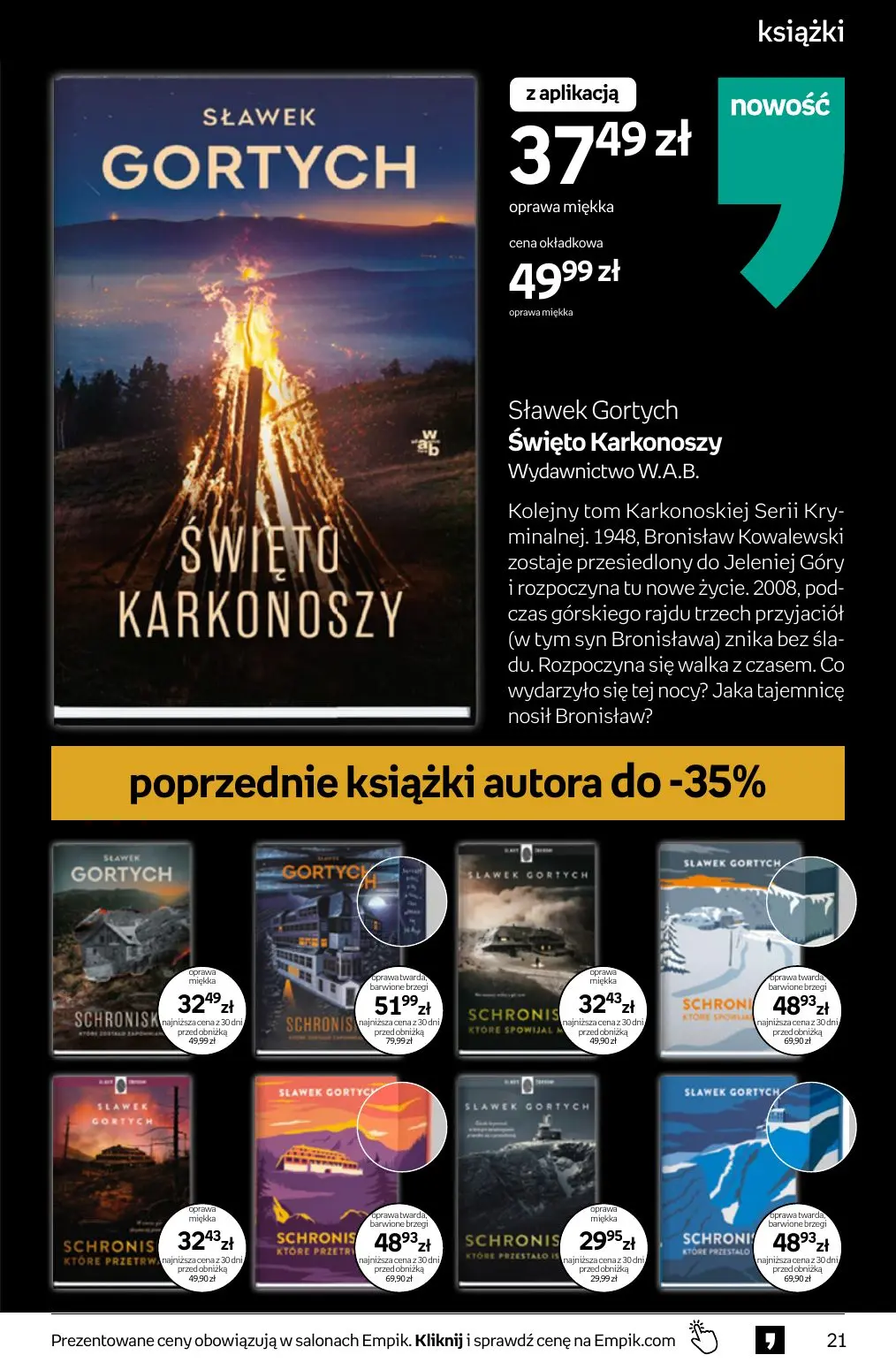 gazetka promocyjna Empik Tom kultury - Strona 21