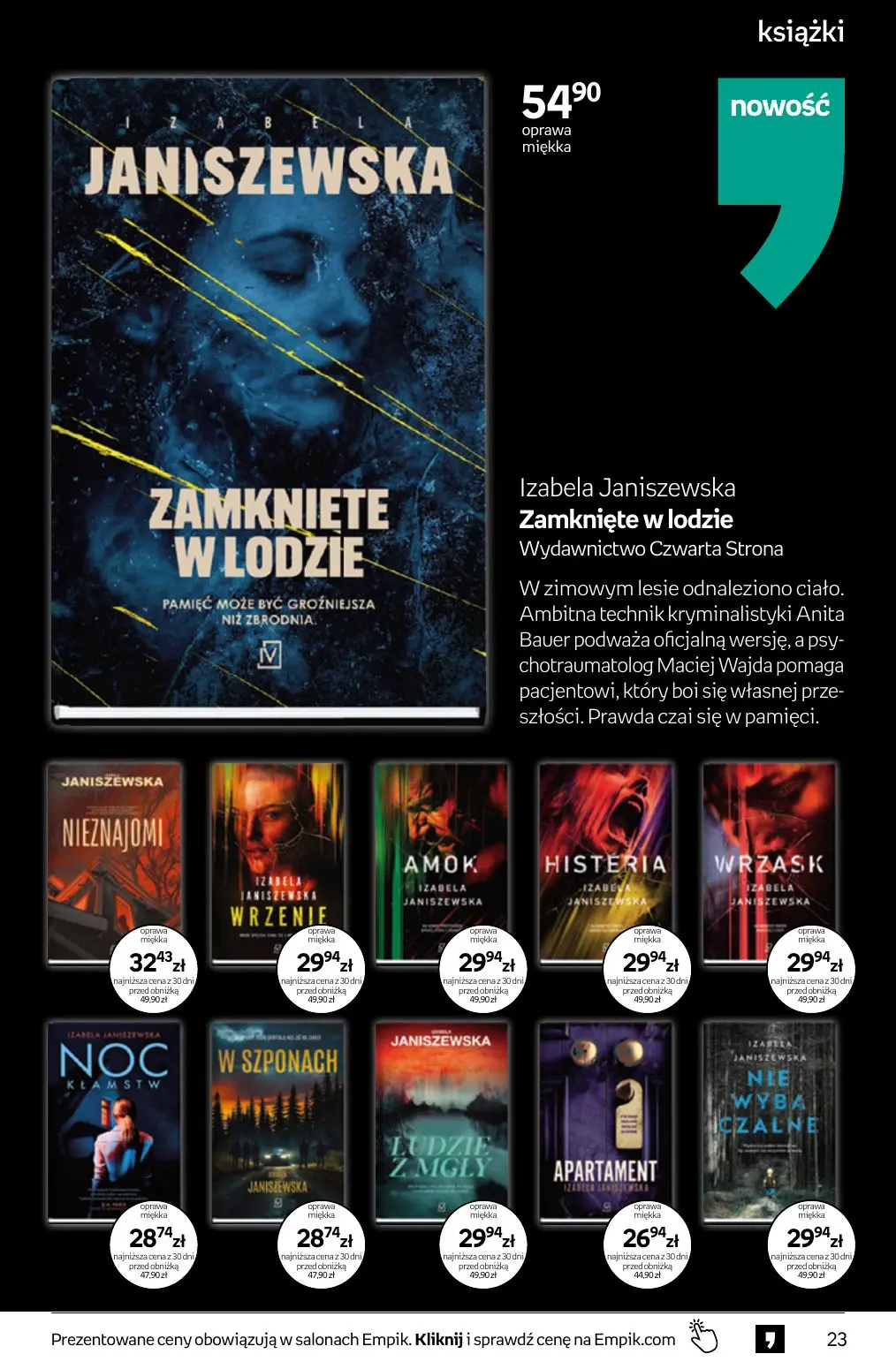 gazetka promocyjna Empik Tom kultury - Strona 23