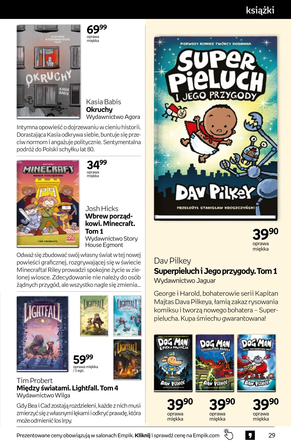 gazetka promocyjna Empik Tom kultury - Strona 29