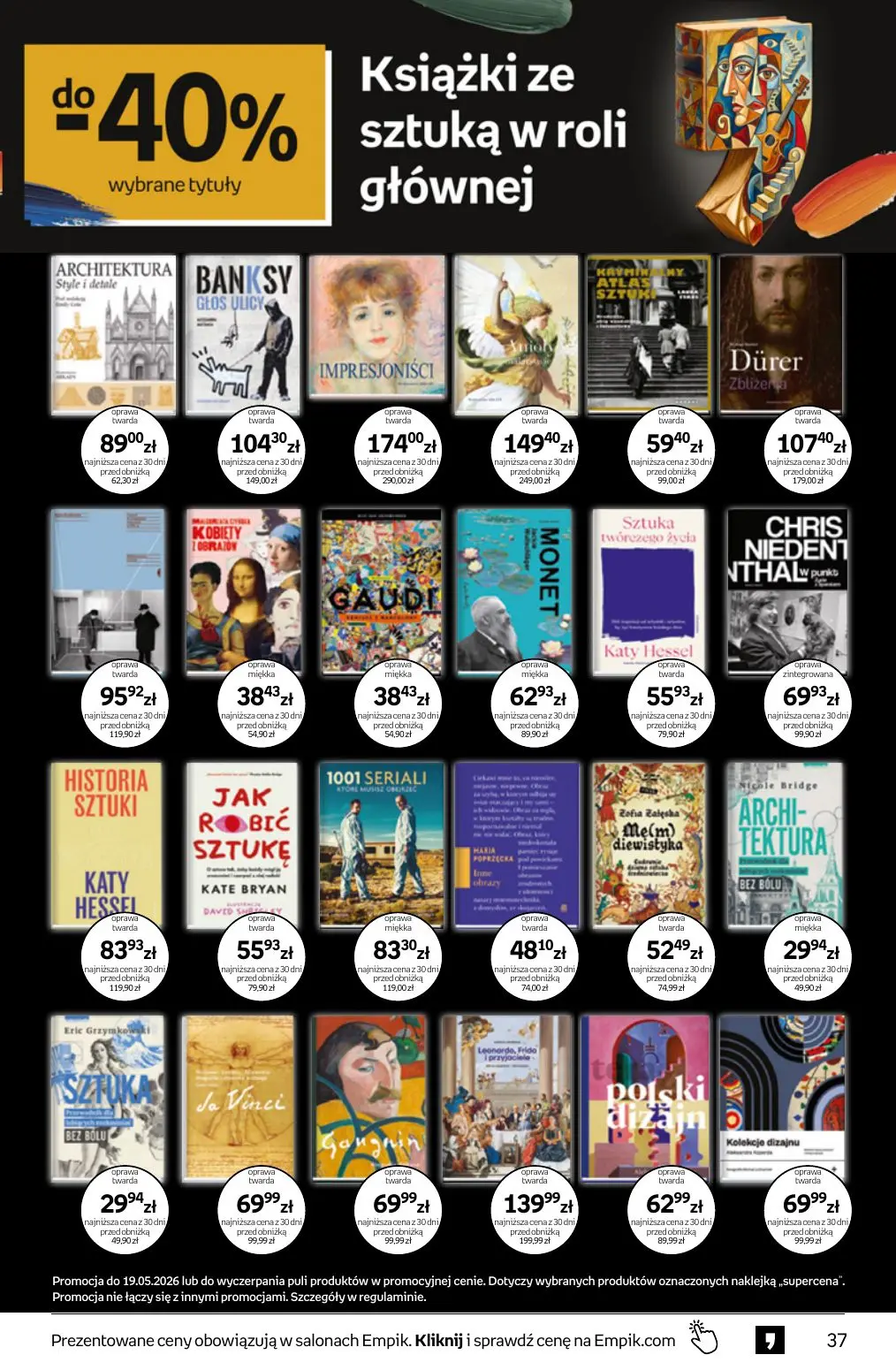 gazetka promocyjna Empik Tom kultury - Strona 37