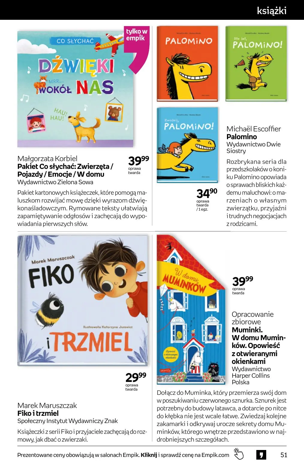 gazetka promocyjna Empik Tom kultury - Strona 51