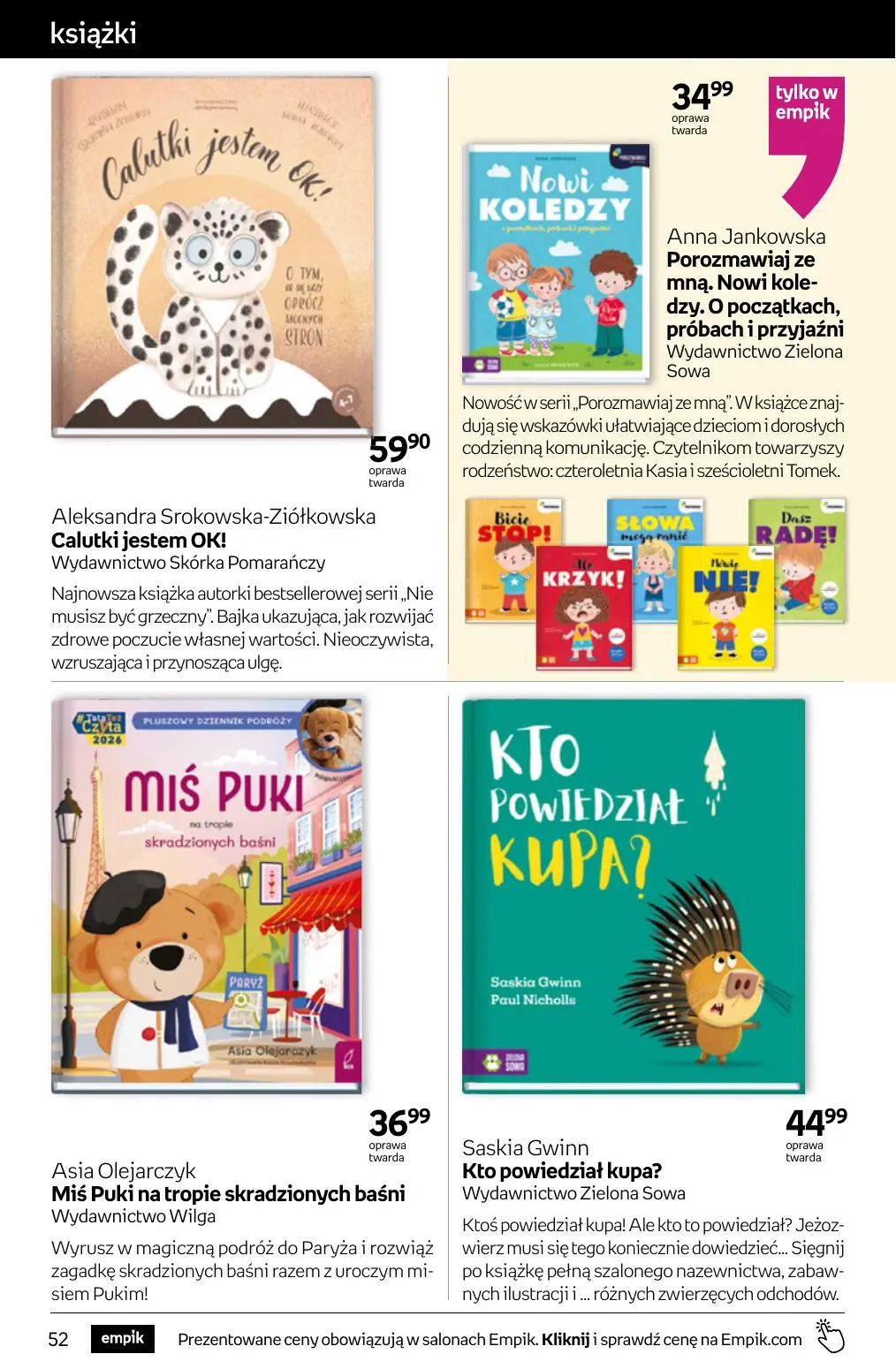 gazetka promocyjna Empik Tom kultury - Strona 52