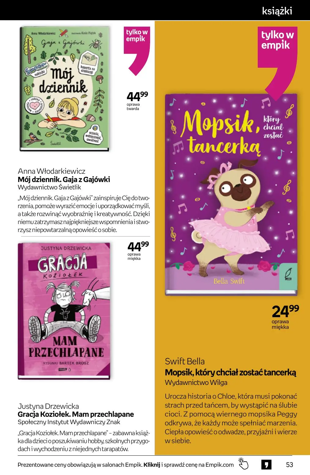 gazetka promocyjna Empik Tom kultury - Strona 53