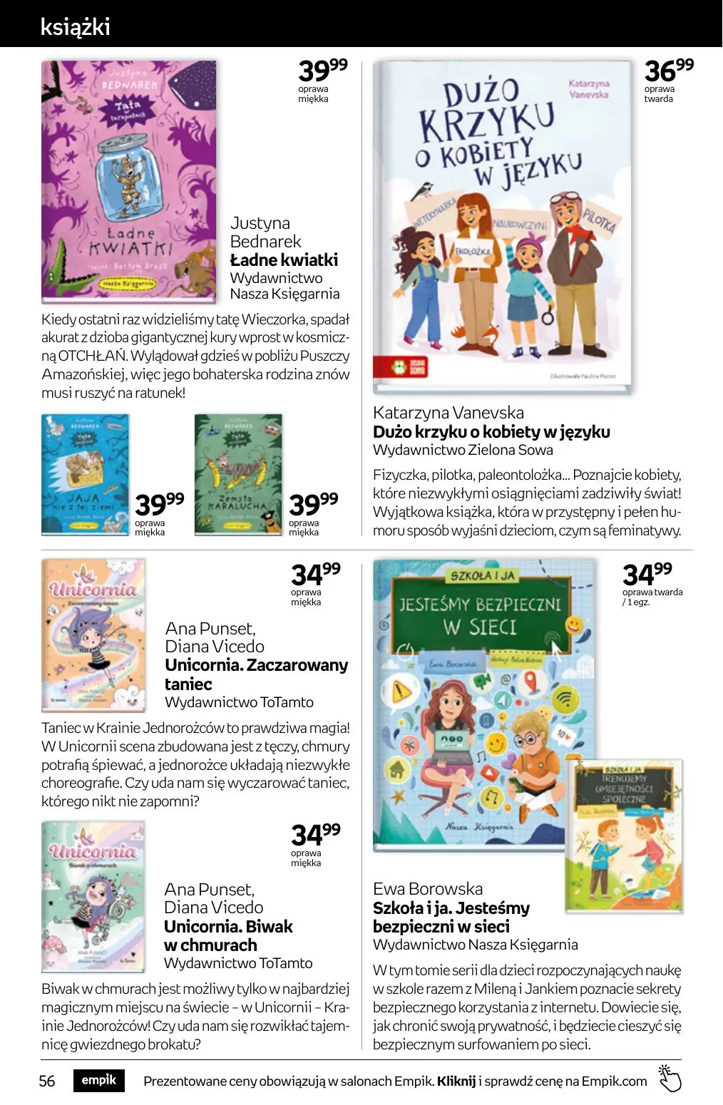 gazetka promocyjna Empik Tom kultury - Strona 56
