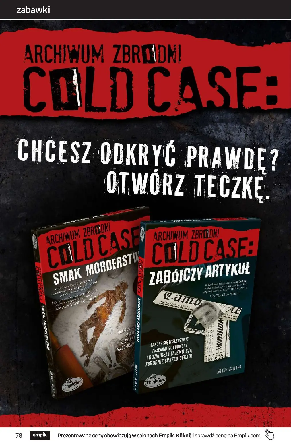 gazetka promocyjna Empik Tom kultury - Strona 78