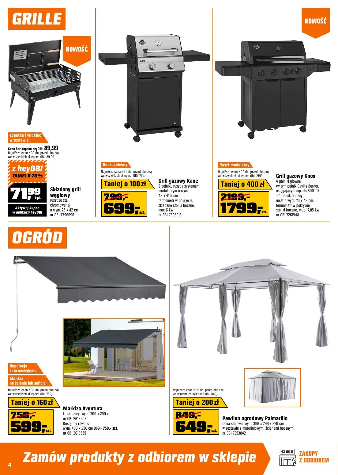 gazetka promocyjna OBI Stworzone do relaksu w ogrodzie - Strona 4
