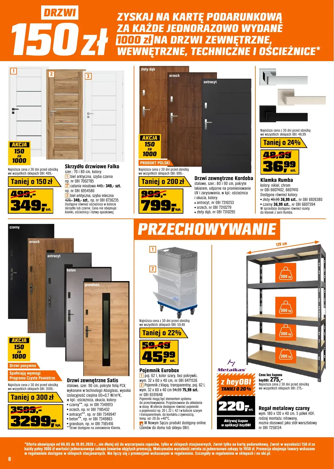 gazetka promocyjna OBI Stworzone do relaksu w ogrodzie - Strona 8