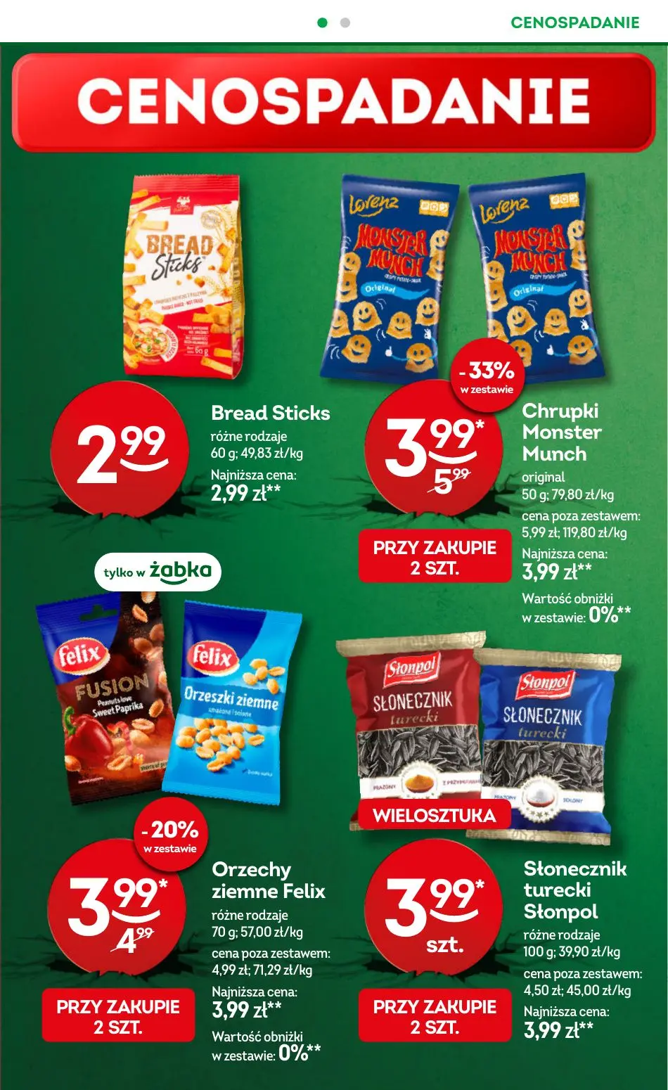 gazetka promocyjna Żabka Giga Foodziki - Strona 38