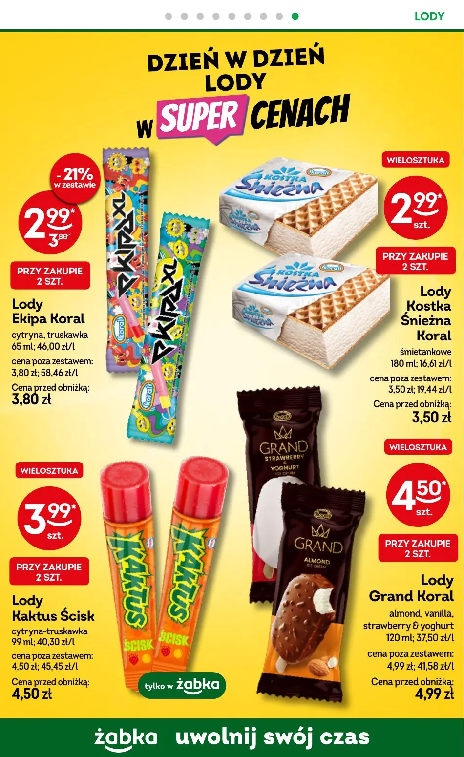 gazetka promocyjna Żabka Giga Foodziki - Strona 62