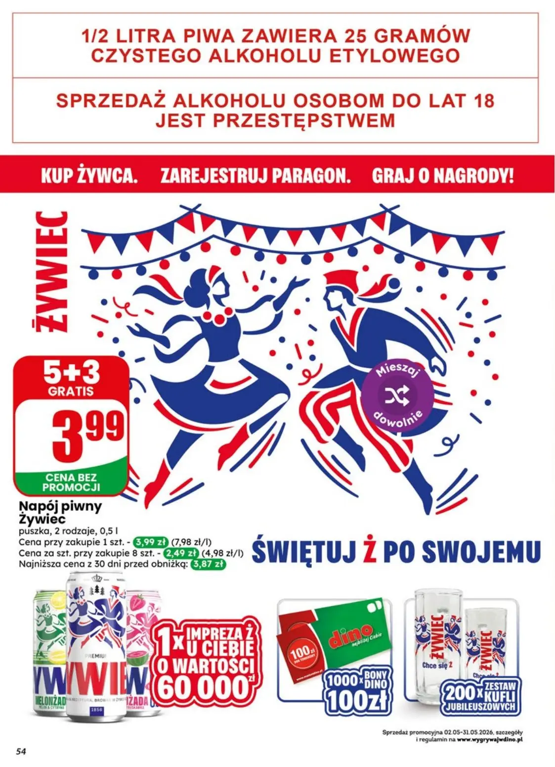 gazetka promocyjna dino Najbliżej Ciebie - Strona 54