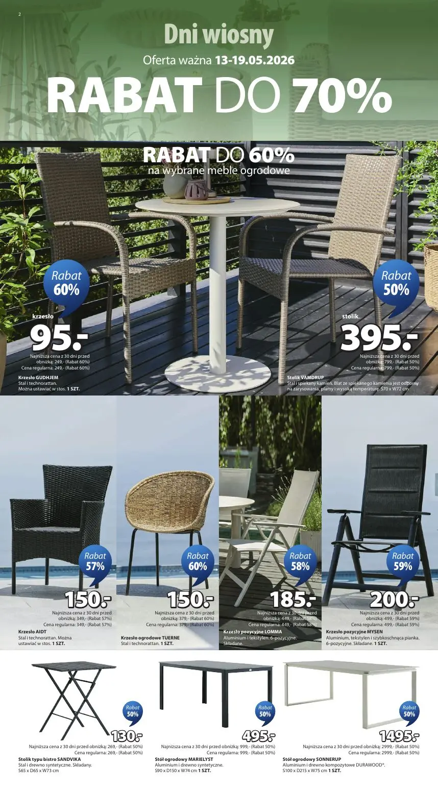 gazetka promocyjna JYSK Dni wiosny - Strona 2