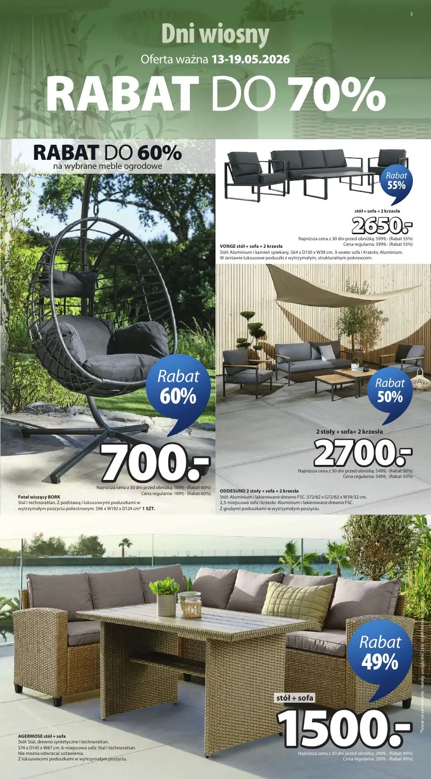gazetka promocyjna JYSK Dni wiosny - Strona 3